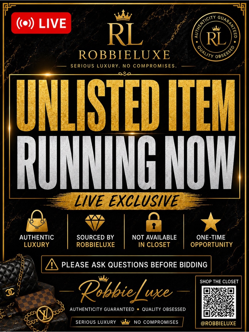 Live Show Unlisted Item